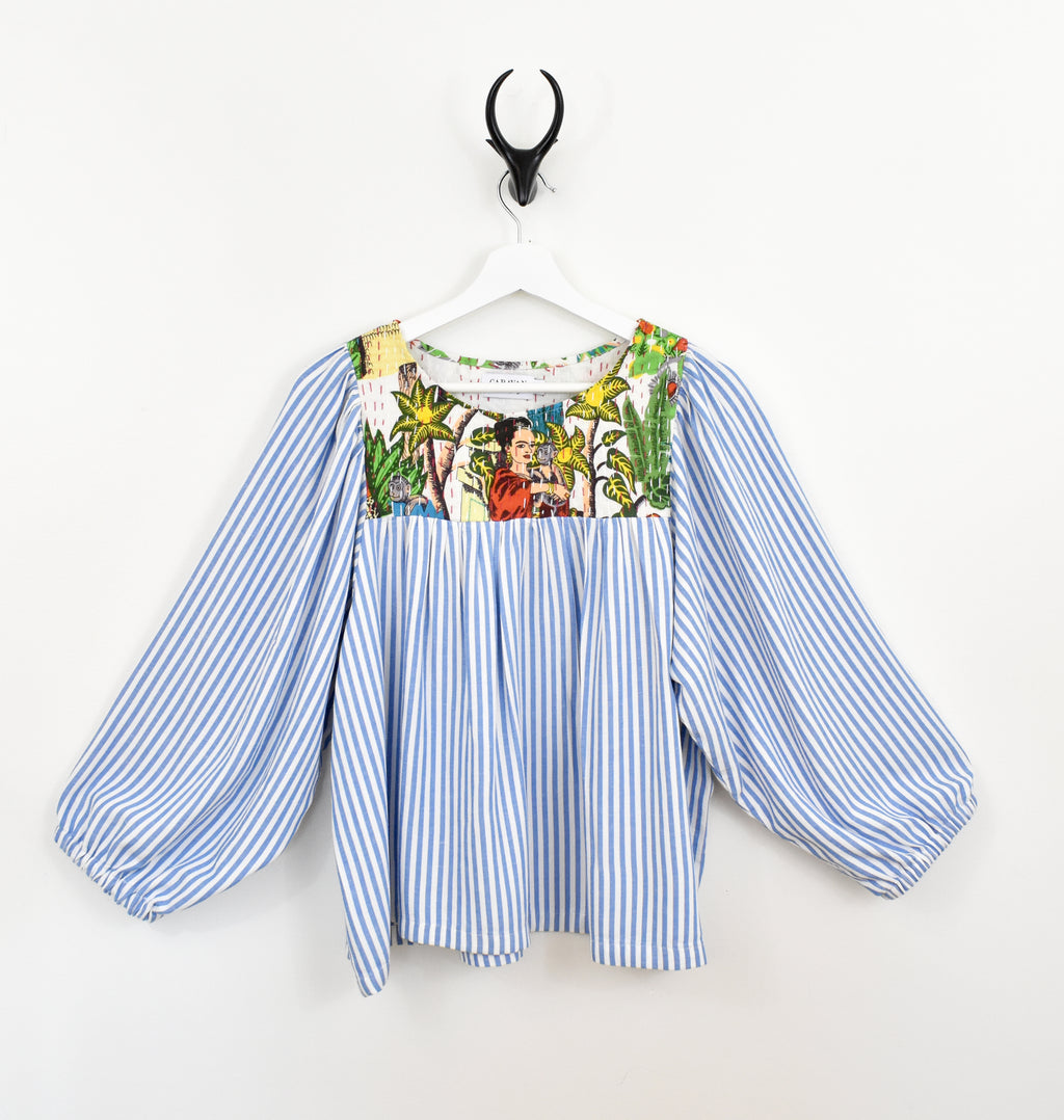 Leilani Top - Stripe Frida – Caravan and Company